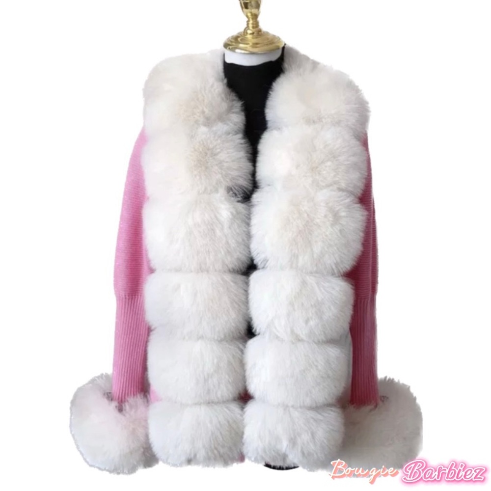 Luxury Fur Cardigan